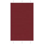 vidaXL Plissé rolgordijn 115x200cm stofbreedte 114,4cm, Verzenden, Nieuw, Rood