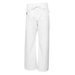 karate trousers LIGHT-WHITE long