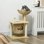 TRUUSK Katten Krabpaal Klein, 74 Cm Kattenboom Met Kattenhol, Dieren en Toebehoren, Katten-accessoires, Verzenden, Nieuw