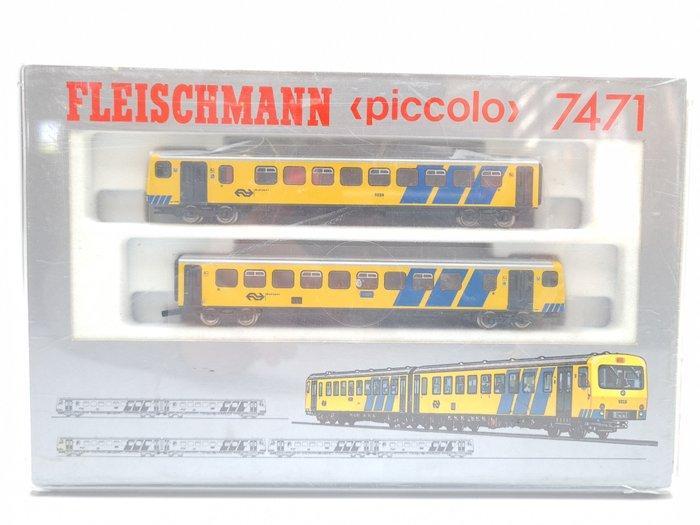 Fleischmann N - 7471 - Treinstel (1) - Wadloper DH-2 - NS, Hobby en Vrije tijd, Modeltreinen | N-Spoor