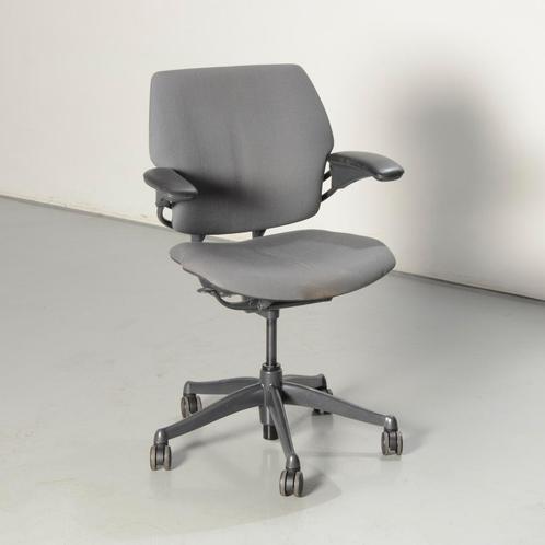VOORRAAD UITVERKOOP Humanscale Freedom stoel, antraciet, 1D, Huis en Inrichting, Bureaustoelen, Ophalen of Verzenden