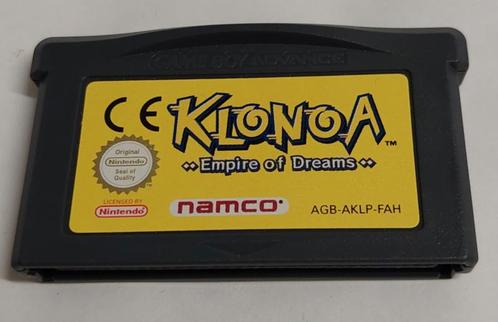 Klonoa losse cassette (Gameboy Advance tweedehands game), Spelcomputers en Games, Games | Nintendo Game Boy, Zo goed als nieuw