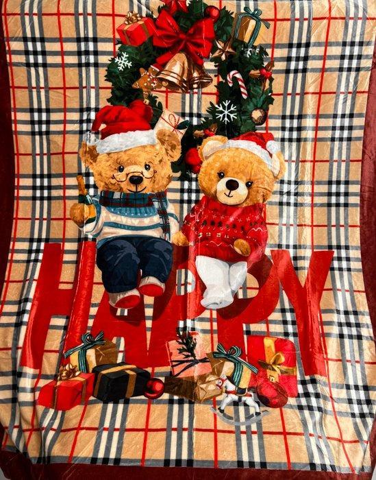 Zachte en warme kerstruitjesdeken - Plaid - 160 cm - 130 cm, Diversen, Kerst