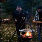 Driepoot hout BBQ - Grilloppervlak 60cm - Incl. Draagtas Bar, Verzenden, Nieuw