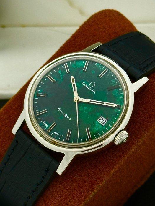 Omega - Zonder Minimumprijs - Vintage Malachite Style Geneve, Sieraden, Tassen en Uiterlijk, Horloges | Heren