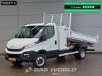 Iveco Daily 35C14 Kipper met Kist Dubbellucht 3,5t Trekhaak, Stof, Gebruikt, Euro 6, Iveco