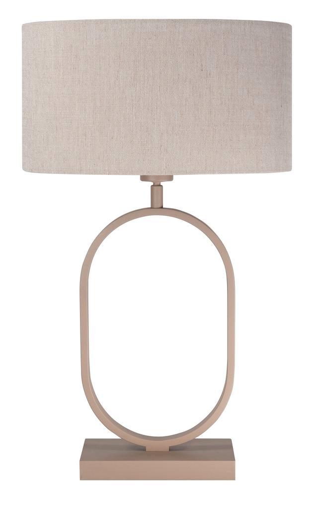 LED Tafellamp poot ovaal | Sand | Verona | 58cm, Huis en Inrichting, Lampen | Tafellampen, Nieuw, Ophalen of Verzenden