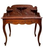 Kaptafel - Marmer, Hout