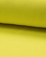 Neon rib boordstof geel, Hobby en Vrije tijd, Stoffen en Lappen, Nieuw, Geel