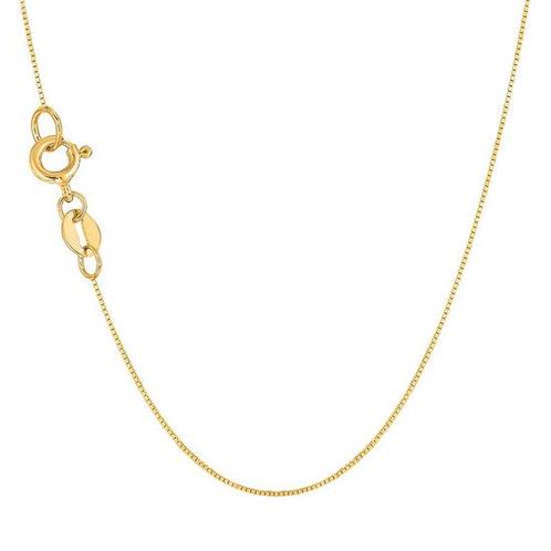 Ketting verguld / doublé 50cm, 0,90mm Venetiaanse schakel..., Sieraden, Tassen en Uiterlijk, Kettingen, Verzenden