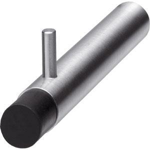 Intersteel Handdoek/kleding steun met deurstop rvs, Doe-het-zelf en Verbouw, Hang- en Sluitwerk, Nieuw, Ophalen of Verzenden
