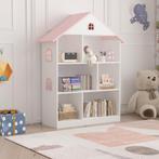 Kinderkast Stange open kast 106,5x83x30 cm wit en roze [en.c, Verzenden, Nieuw