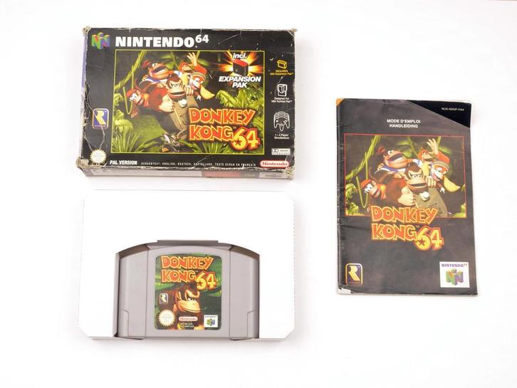 Donkey Kong 64 [Nintendo 64], Spelcomputers en Games, Games | Nintendo 64, Zo goed als nieuw, Ophalen of Verzenden
