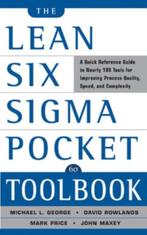 Lean Six Sigma Pocket Toolbook 9780071441193, Verzenden, Zo goed als nieuw