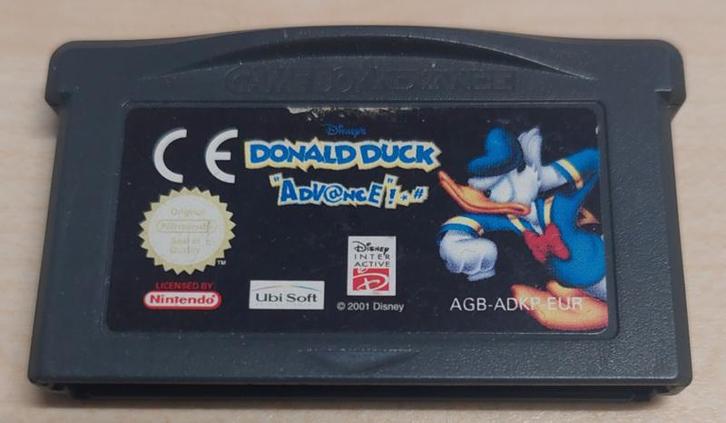 Donald Duck Advance losse cassette (Gameboy Advance, Spelcomputers en Games, Games | Nintendo Game Boy, Zo goed als nieuw, Ophalen of Verzenden