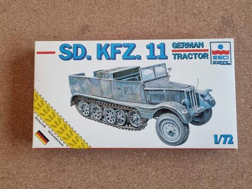 ESCI/ERTL 8348 Sd. Kfz. 11 1:72, Hobby en Vrije tijd, Modelbouw | Auto's en Voertuigen, Verzenden
