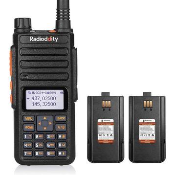 Radioddity - walkietalkie - zendvermogen 10 km - 10 Watt -