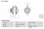 Dynamo / Alternator MERCEDES-BENZ S-KLASSE (S 320 CDI), Auto-onderdelen, Motor en Toebehoren, Nieuw, Ophalen of Verzenden