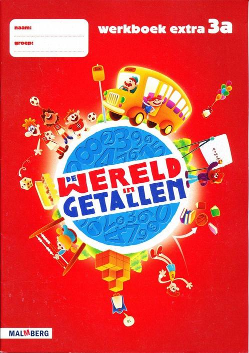 De wereld in Getallen versie 4 werkboek extra 3a (pak 5 stuk, Boeken, Schoolboeken, Nieuw, Verzenden