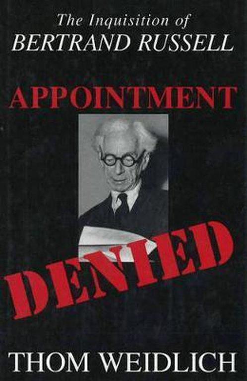 Appointment Denied 9781573927888 Thom Weidlich, Boeken, Overige Boeken, Gelezen, Verzenden