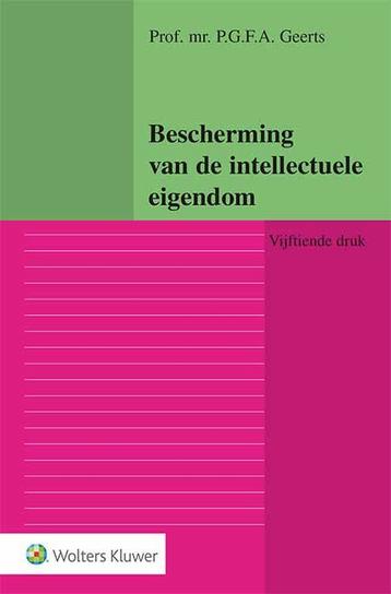 Bescherming van de intellectuele eigendom (9789013179316) beschikbaar voor biedingen