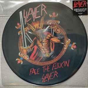 LP gebruikt - Slayer - Face The Fuckin Slayer, Cd's en Dvd's, Vinyl | Hardrock en Metal, Zo goed als nieuw, Verzenden