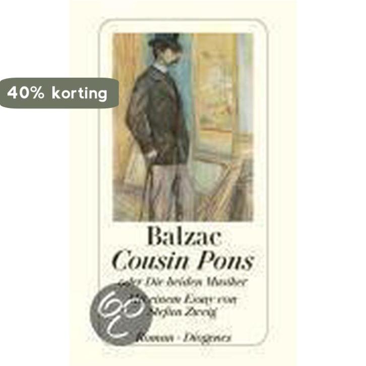 Cousin Pons 9783257239966 Honoré de Balzac, Boeken, Taal | Duits, Gelezen, Verzenden