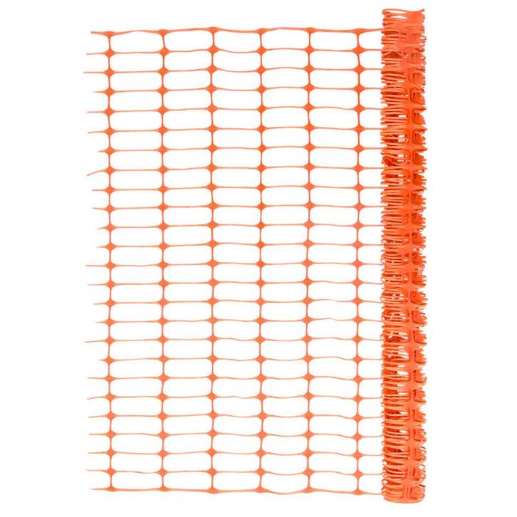 vidaXL Afzetgaas 50 m oranje, Tuin en Terras, Schuttingen, Nieuw, 1 tot 2 meter, Verzenden