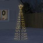 vidaXL LED-kerstboom met spikes 220 LEDs warm wit 180 cm, Diversen, Verzenden, Nieuw