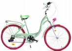 Meisjesfiets - 26 inch - 7 versnellingen - alu - mintgroe..., Fietsen en Brommers, Fietsen | Meisjes, Ophalen of Verzenden, Nieuw