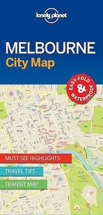 Stadsplattegrond Melbourne City Map | Lonely Planet, Boeken, Atlassen en Landkaarten, Nieuw, Verzenden