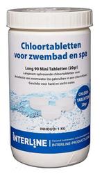 Interline Chloortabletten 1 kg (20 gram), Verzenden, Nieuw