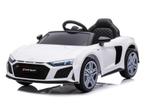 Audi R8 Sport - elektrische kinderauto - accu auto - wit, Kinderen en Baby's, Ophalen of Verzenden, Nieuw