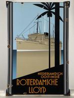 Royal Rotterdam Lloyd - Emaille bord - Gemaakt van 2 mm