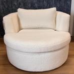 Draaifauteuil Jaxx teddy stof, Huis en Inrichting, Fauteuils, Minder dan 50 cm, Minder dan 75 cm, Nieuw, Stof