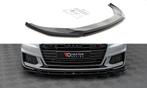 Voorspoiler V.3 Audi A6 S-Line / S6 C8 Maxton Glans Zwart, Auto-onderdelen, Carrosserie en Plaatwerk, Ophalen of Verzenden, Nieuw