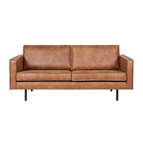 *WOONWINKEL* BePureHome Rodeo 2,5-zits Bank Leer Cognac, Huis en Inrichting, Banken | Bankstellen, Nieuw, Verzenden