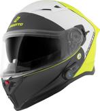 Bogotto H153 BT SPN Zwart Geel Bluetooth Helm, XS, Integraalhelm, Nieuw met kaartje, Overige merken