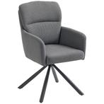 TRUUSK Gestoffeerde Eetkamerstoel - Dikke bekleding - Armleu, Verzenden, Nieuw