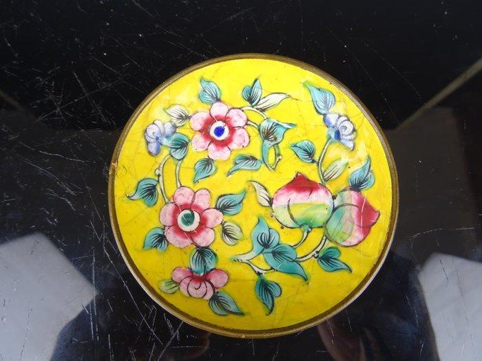 Kom (2) - Cloisonné emaille - Qing dynastie 1644-1908, Antiek en Kunst, Antiek | Overige Antiek