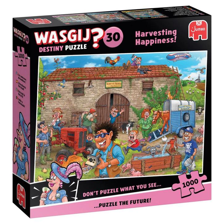 Jumbo puzzel Wasgij Destiny 30 - le van €18,99 voor €15,20, Kinderen en Baby's, Speelgoed | Overig, Ophalen of Verzenden