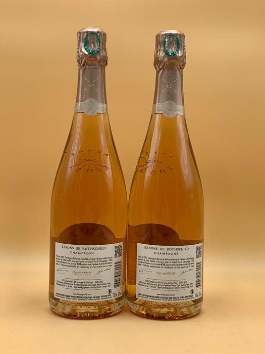 Barons de Rothschild - Reims Rosé - 1 Fles (0,75 liter), Verzamelen, Wijnen