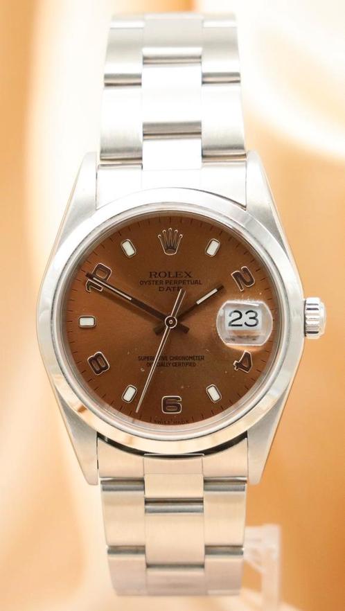 Rolex Datejust 34 15200 uit 2000, Sieraden, Tassen en Uiterlijk, Horloges | Dames, Polshorloge, Gebruikt, Rolex, Verzenden