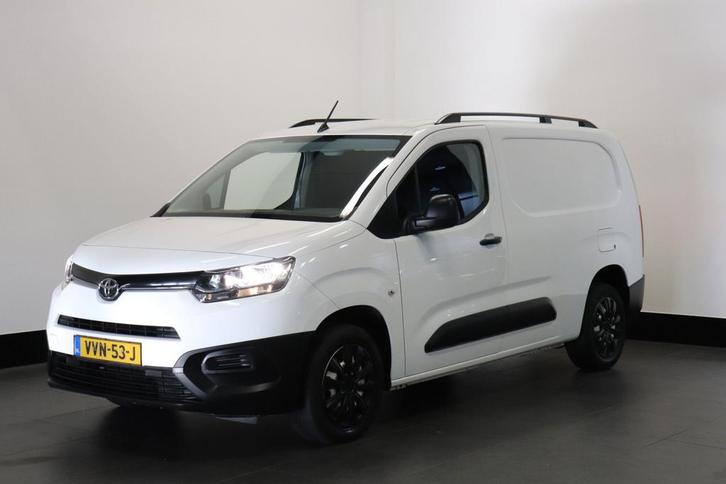 Toyota ProAce CITY 1.5 D-4D 102PK Runner L2, Auto's, Bestelauto's, Onderhoudsboekje, Lease, Zwart, Handgeschakeld, Wit, Toyota