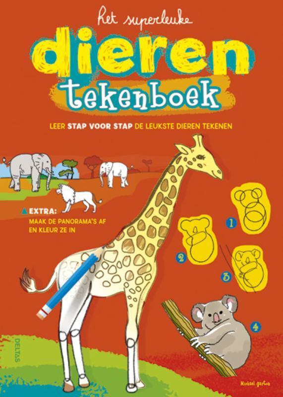 Het Superleuk Dieren Tekenboek 9789044728552 Michael Garton, Boeken, Overige Boeken, Gelezen, Verzenden