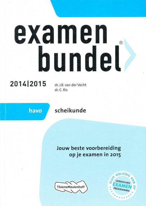 Examenbundel Havo Scheikunde 2014/2015, Boeken, Schoolboeken, Nieuw, Verzenden