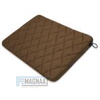 Laptop sleeve ruitjes 14.6 inch bruin, Computers en Software, Ophalen of Verzenden, Nieuw, PCM Neutraal