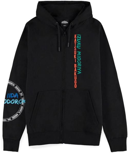 Difuzed My Hero Academia Trio Art with Names Zip Hoodie-Maat, Kleding | Heren, Overige Herenkleding, Nieuw, Ophalen of Verzenden