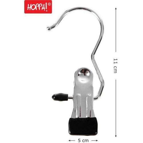 Hoppa! CRI001-50 Klemhaakjes  50 stuks van €19 voor € 9 NEW, Kleding | Dames, Kledinghangers, Kinderen en Volwassenen, Nieuw, Metaal