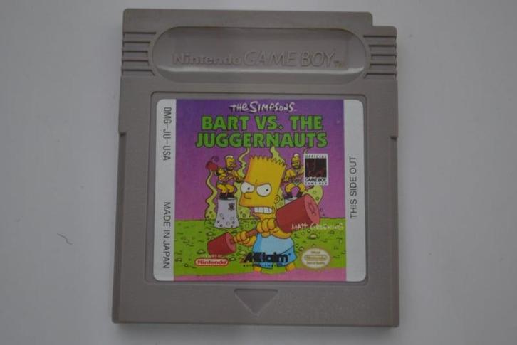 The Simpsons Bart vs. The Juggernauts (GB USA), Spelcomputers en Games, Games | Nintendo Game Boy, Zo goed als nieuw, Verzenden